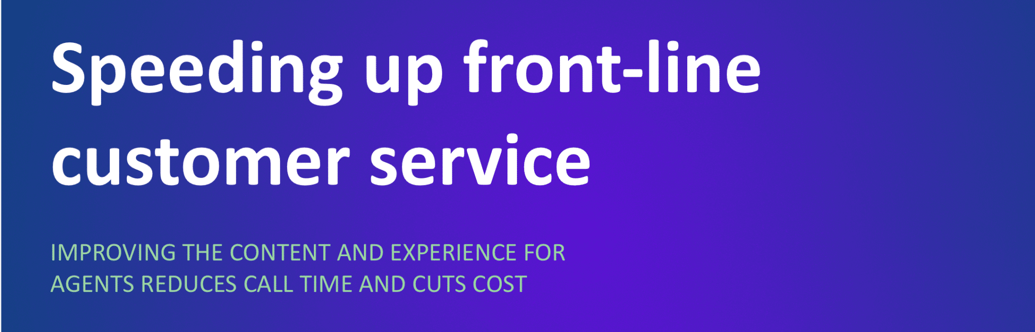 E Source Forum presentation summary: Speeding up customer service through content strategy